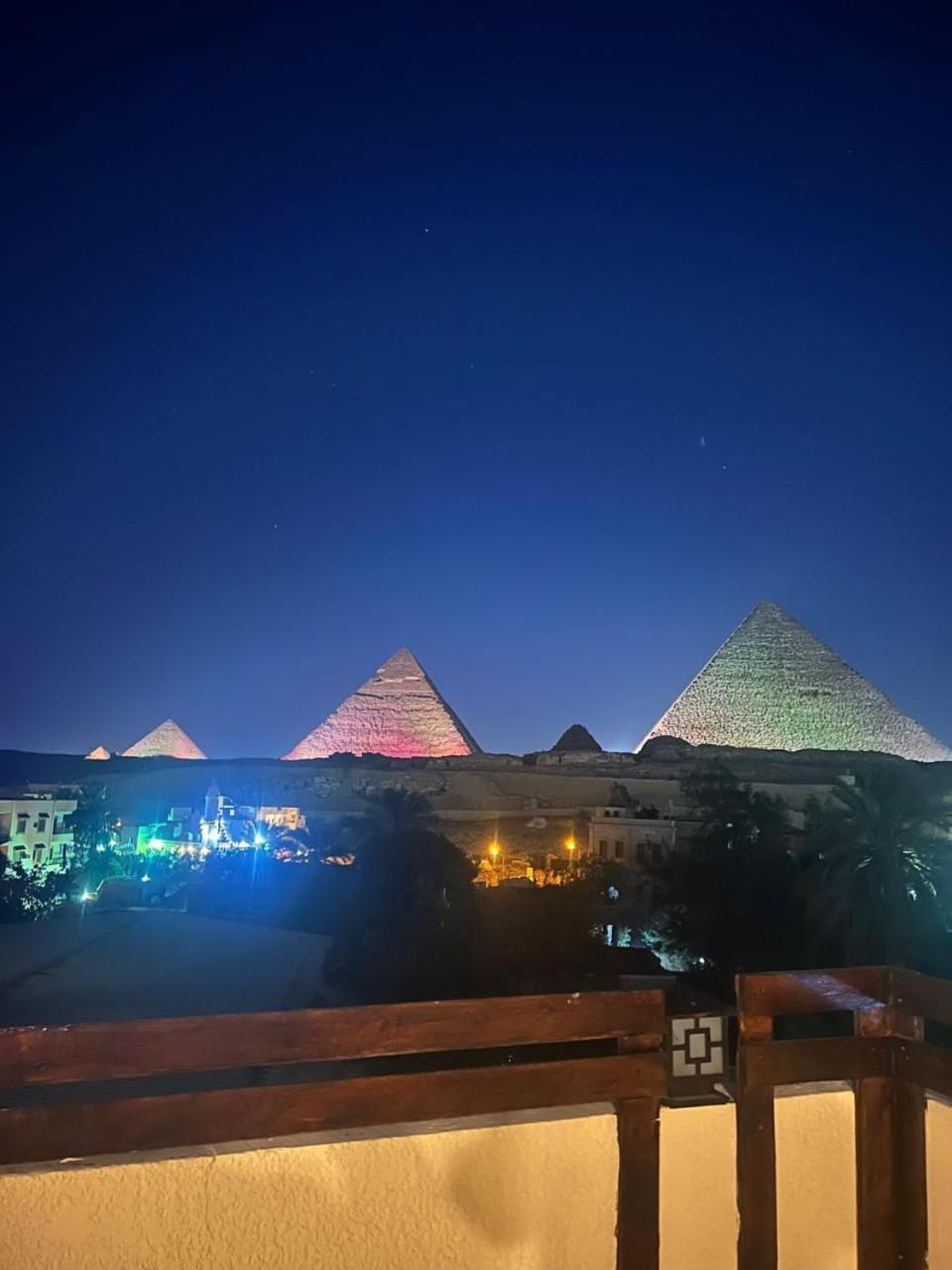 Pyramids Era View Hotel Kafrat al Jabal Bagian luar foto