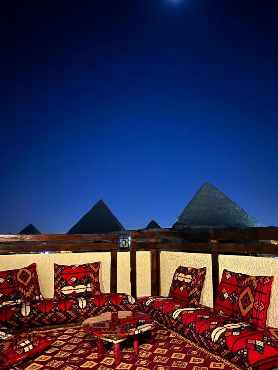 Pyramids Era View Hotel Kafrat al Jabal Bagian luar foto