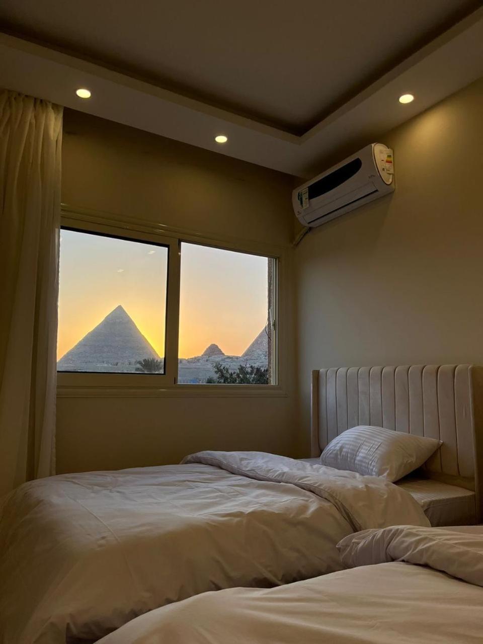 Pyramids Era View Hotel Kafrat al Jabal Bagian luar foto