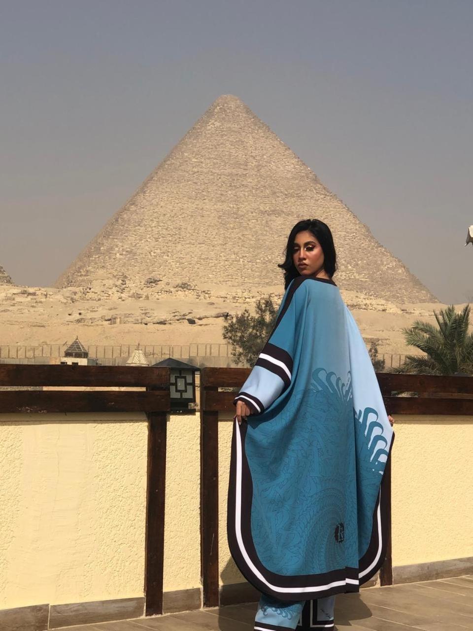 Pyramids Era View Hotel Kafrat al Jabal Bagian luar foto