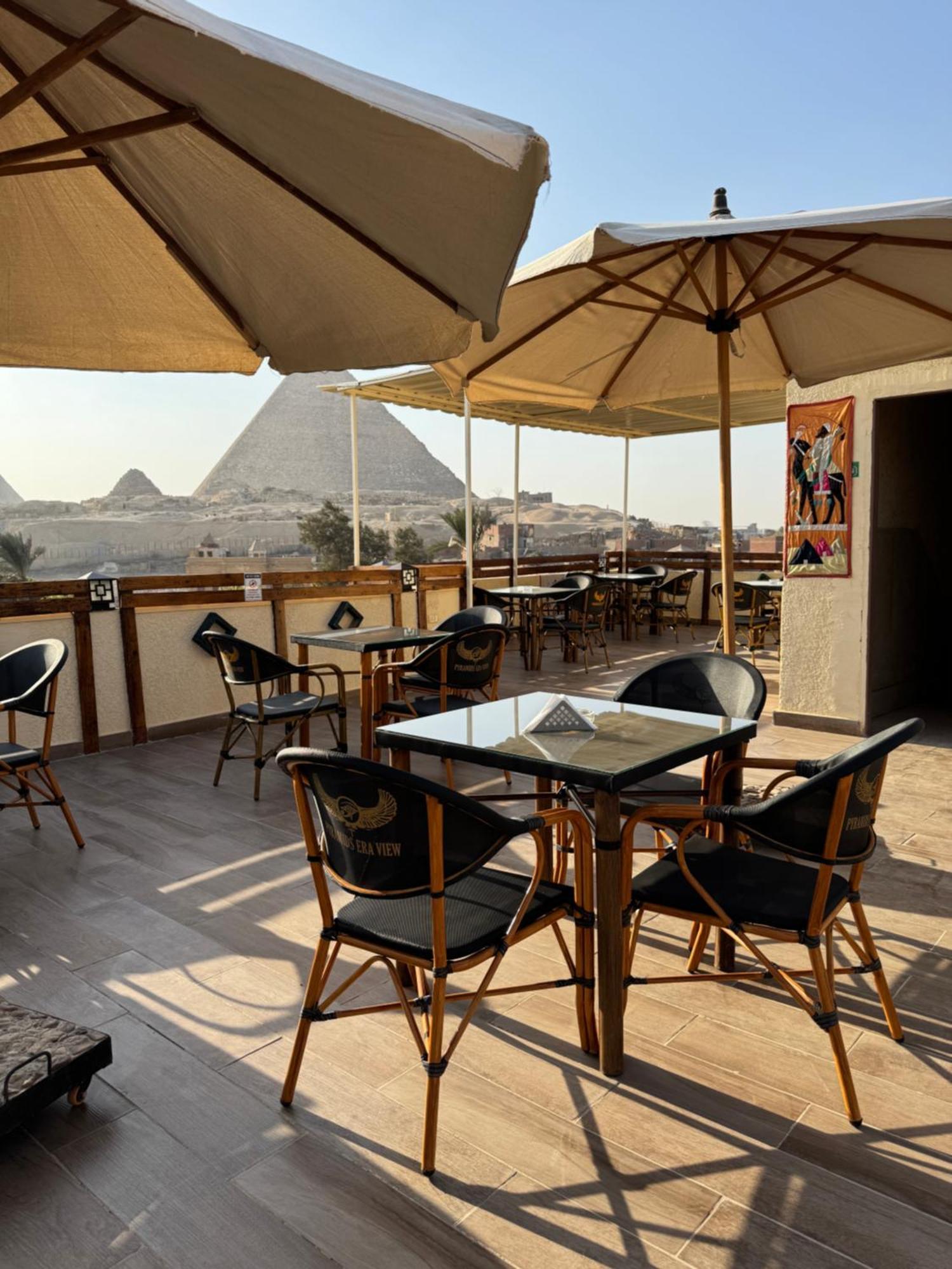 Pyramids Era View Hotel Kafrat al Jabal Bagian luar foto